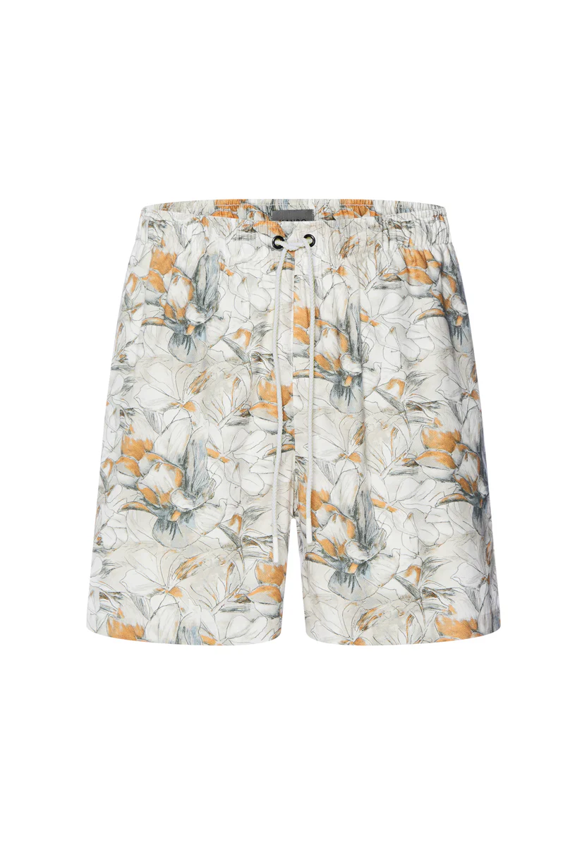 Cotton Floral Shorts