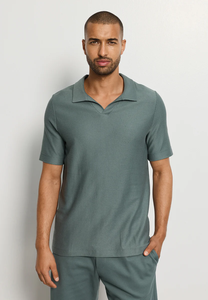Organic Cotton Collared Top